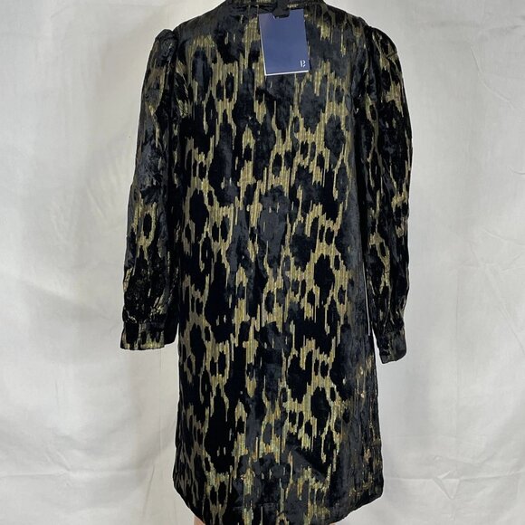 Pomander Place “Samantha” Metallic Velvet Burnout Dress – Size M (NWT) - Picture 2 of 7